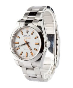 Alternative view of HandMade The Rolex Milgauss 116400 White Superluminova Dial