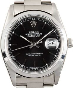 HandMade The Rolex Oyster Datejust 16234 Black Dial
