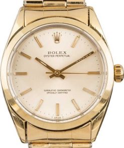 HandMade The Rolex Oyster Perpetual 1024 Champagne Dial