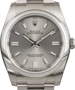 HandMade The Rolex Oyster Perpetual 116000 Steel Index Dial