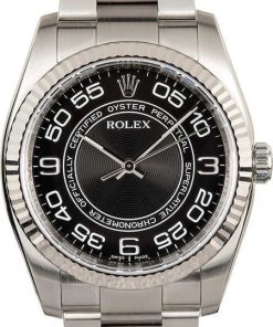 HandMade The Rolex Oyster Perpetual 116034 Concentric Arabic Dial