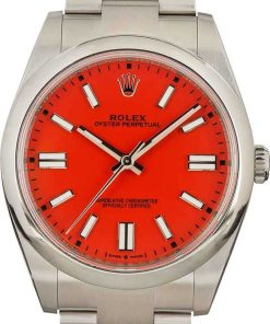 HandMade The Rolex Oyster Perpetual 41MM 124300 Red