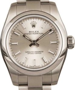HandMade The Rolex Oyster Perpetual 176200 Silver Luminous Dial