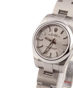 Alternative view of HandMade The Rolex Oyster Perpetual 176200 Silver Luminous Dial