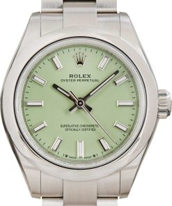HandMade The Rolex Oyster Perpetual 28 276200 Pistachio Dial