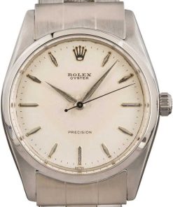 HandMade The Rolex Oyster Perpetual 6424 Silver Dial