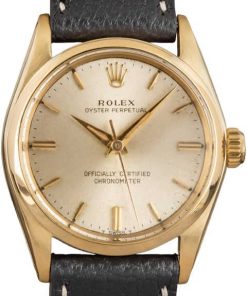 HandMade The Rolex Oyster Perpetual 6548 Silver Dial