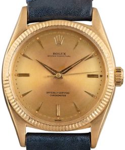 HandMade The Rolex Oyster Perpetual 6599 Yellow Gold