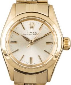 HandMade The Rolex Oyster Perpetual 6618 Yellow Gold Honeycomb Band