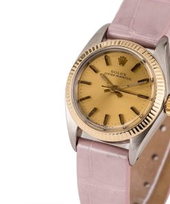 Alternative view of HandMade The Rolex Oyster Perpetual 6719 Two Tone