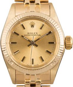 HandMade The Rolex Oyster Perpetual 6719 Ladies Vintage