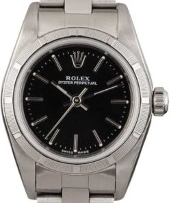 HandMade The Rolex Oyster Perpetual 76030 Black Index Dial