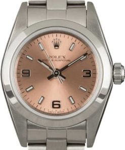 HandMade The Rolex Ladies Oyster Perpetual 76080 Pink Dial