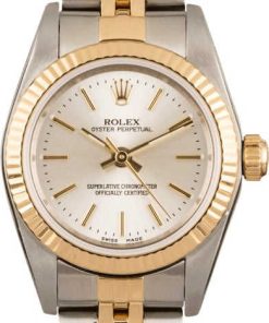 HandMade The Rolex Oyster Perpetual 76193 Stainless Steel and 18k Yellow Gold