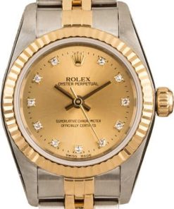 HandMade The Rolex Oyster Perpetual 76193 Diamond Dial