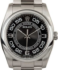 HandMade The Rolex Oyster Perpetual 116000 Black Concentric Dial