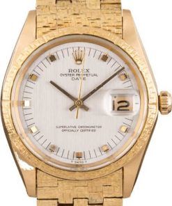 HandMade The Rare Vintage Rolex Date 1506 Chine Decor Bracelet