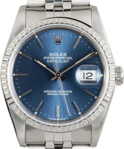 HandMade The Rolex Oyster Perpetual Datejust 16220 Blue