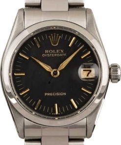 HandMade The Rolex OysterDate 6466 Black Dial