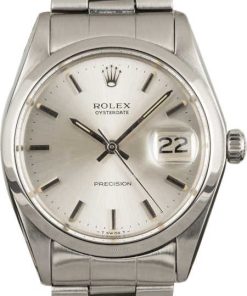 HandMade The Rolex Vintage OysterDate 6694 steel watch