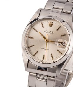 Alternative view of HandMade The Rolex OysterDate 6694 Silver Dial T