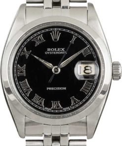 HandMade The Rolex OysterDate 6694 Black Roman Dial