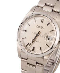 Alternative view of HandMade The Rolex Oysterdate 6694 Silver