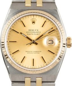 HandMade The Rolex Oysterquartz Datejust 17013 Certified