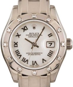 HandMade The Rolex Pearlmaster 80319 Mother of Pearl Dial