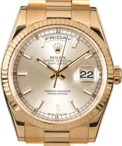 HandMade The Rolex President 118238 Silver Luminescent Dial