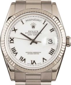 HandMade The Rolex President 118239 White Gold