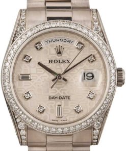 HandMade The Rolex President Day-Date 118389 White Gold