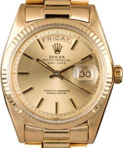 HandMade The Rolex President 1803 Champagne Index Dial