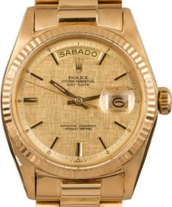 HandMade The Rolex President Day-Date 1803 Linen Dial