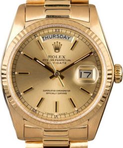 HandMade The Rolex Champagne President 18038 t