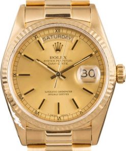 HandMade The Rolex President 18038 Champagne Dial