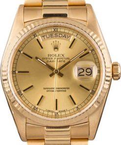 HandMade The Champagne Dial Rolex President 18038