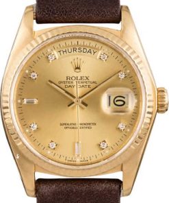 HandMade The Rolex President 18038 Diamond Dial