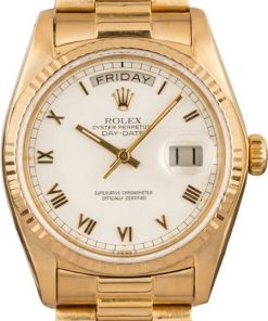 HandMade The Rolex Day-Date President 18038 White Roman