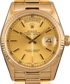 HandMade The Rolex President 18038 Champagne Tritium Dial 36MM