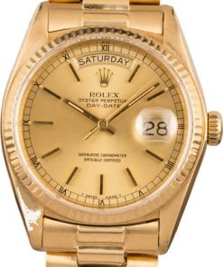 HandMade The Rolex President 18038 Champagne Dial Watch