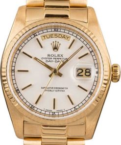 HandMade The Rolex President Day-Date 18038 White Dial