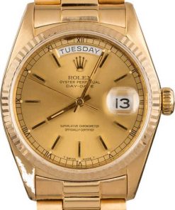 HandMade The Rolex President Day-Date 18038 Champagne