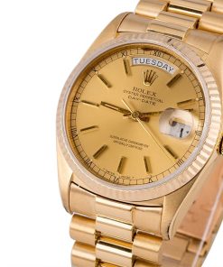 Alternative view of HandMade The Rolex President Day-Date 18038 Champagne