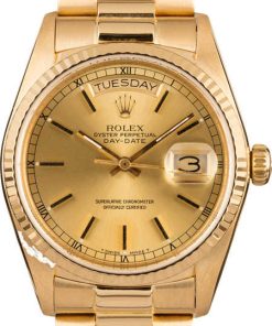 HandMade The Rolex President Day-Date 18038 Champagne