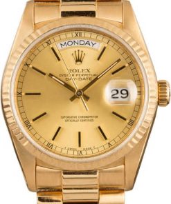 HandMade The Rolex President 18038 Index Markers