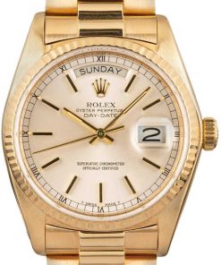 HandMade The Rolex President 18038 Silver Index Dial