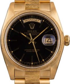 HandMade The Rolex President 18078 Bark Center Links