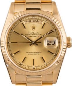 HandMade The Rolex President 18238 Day-Date Champagne Dial