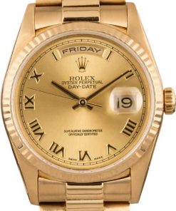 HandMade The Rolex Gold President 18238 Roman Dial